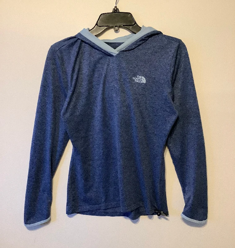 women's tops for beach outingsTop Long Sleeve By The North Face In Blue, Size: S