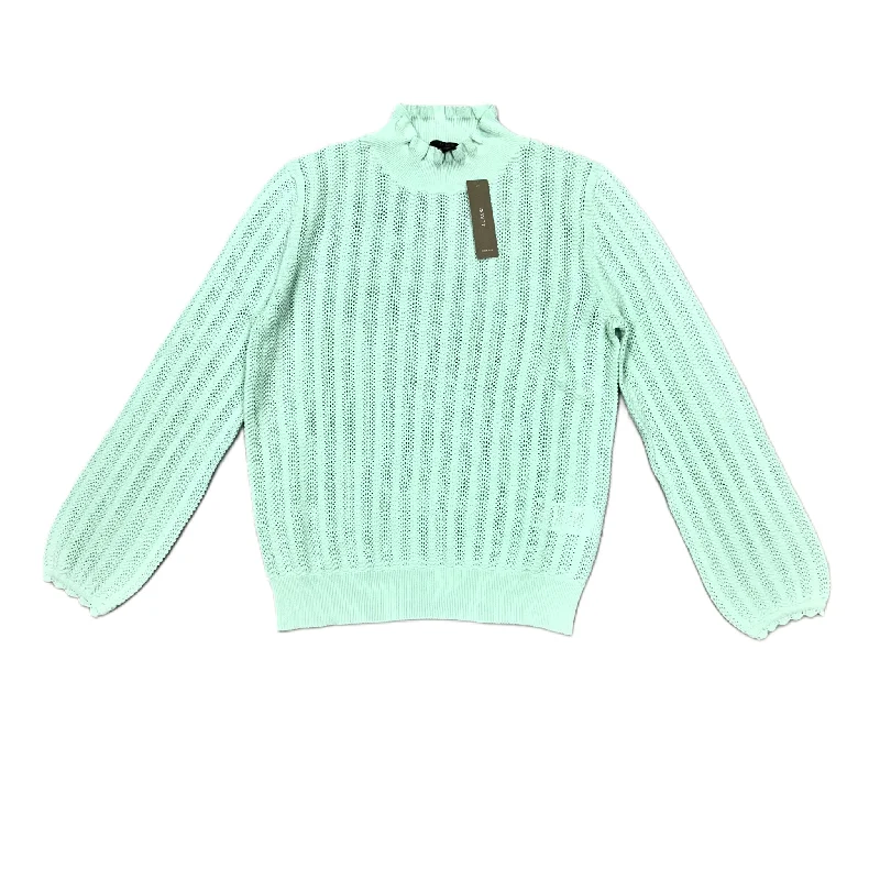 women's tops for those who want to create outfits that are both unique and memorableTop Long Sleeve By J. Crew In Mint, Size: Xs