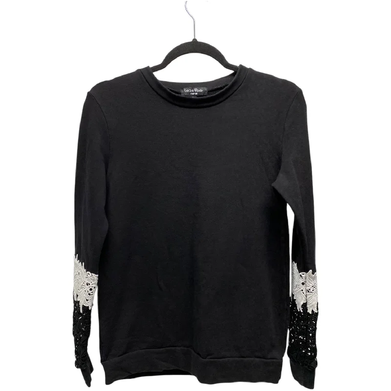 women's tops for creating capsule wardrobesTop Long Sleeve By Lea & Viola In Black, Size: S