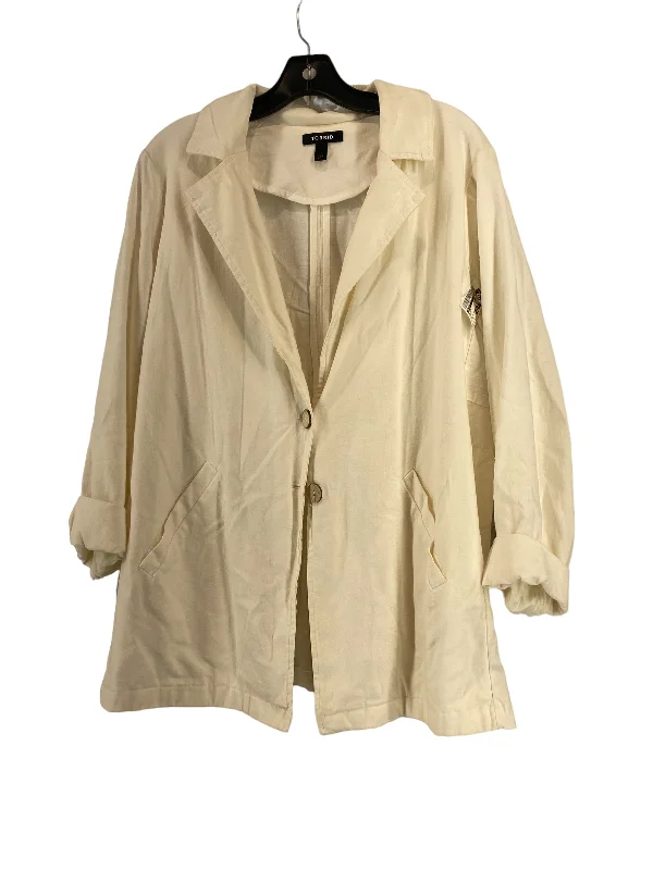 women's bomber jackets and coatsBlazer By Torrid In Ivory, Size: 1