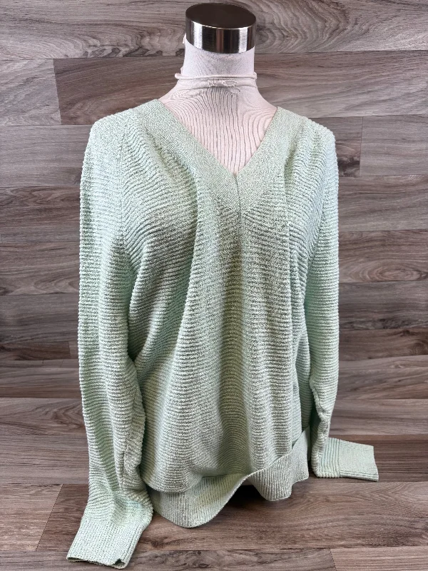 women's tops for mixing and matching with different bottomsTop Long Sleeve By Loft In Green, Size: S