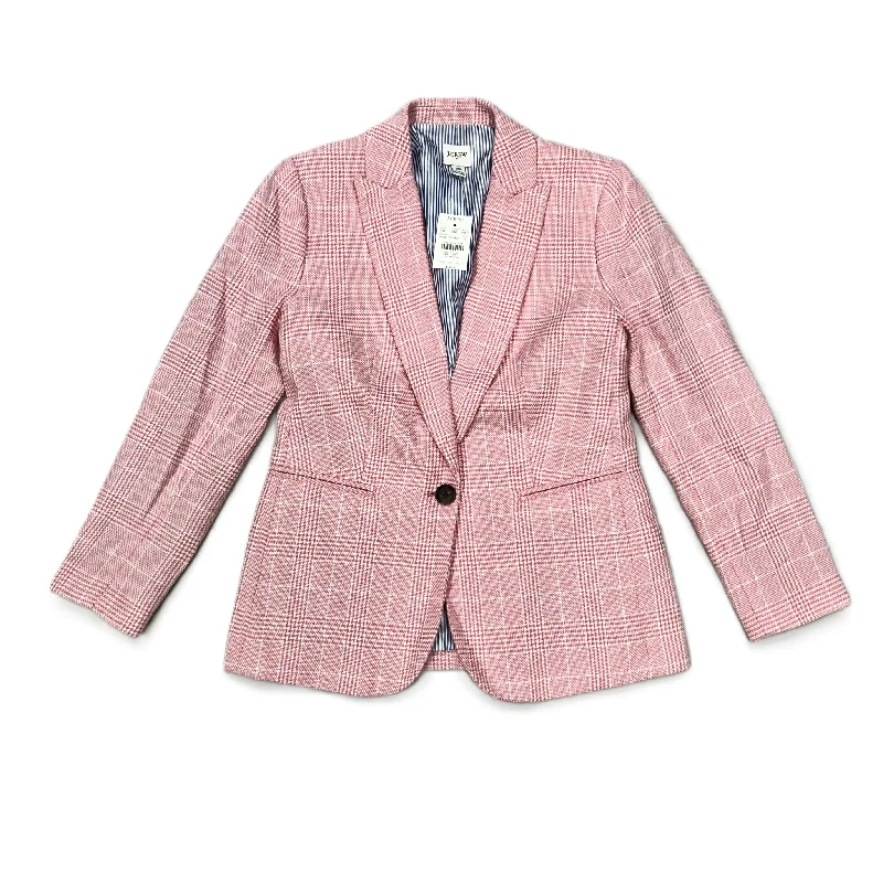 women's coats for black-tie affairsBlazer By J. Crew In Pink, Size: XSp