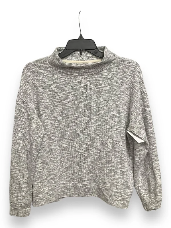 women's tops for those who want to make a bold fashion statement with their choice of topsTop Long Sleeve Basic By Lou And Grey In Grey, Size: Xs