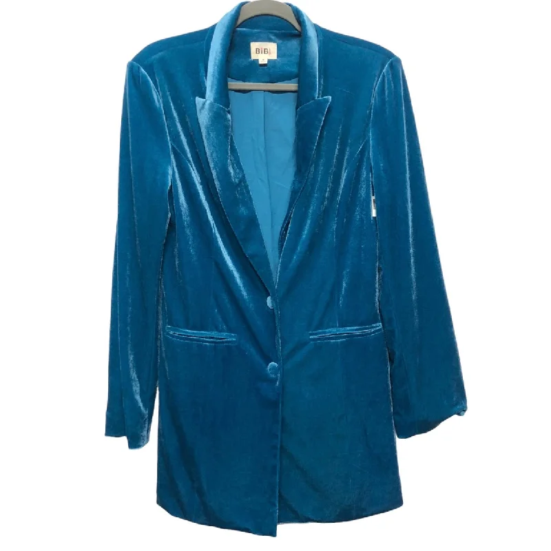 women's coats with oversized fitsBlazer By Bibi In Blue, Size: M