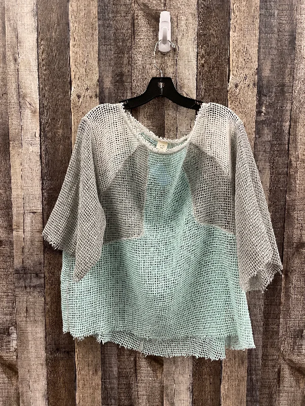 women's tops with ruffled hemsTop Long Sleeve By We The Free In Multi-colored, Size: Xs