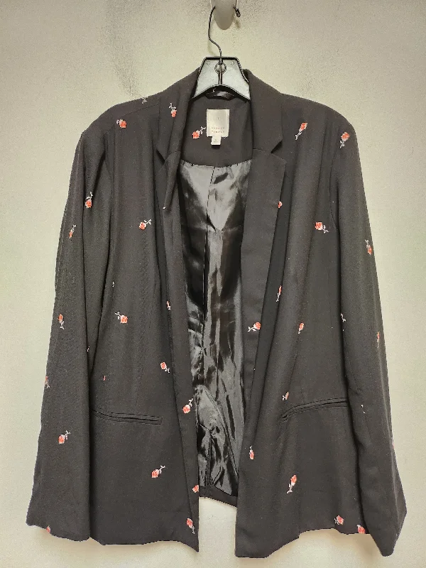 women's trench coatsBlazer By Lc Lauren Conrad In Floral Print, Size: L