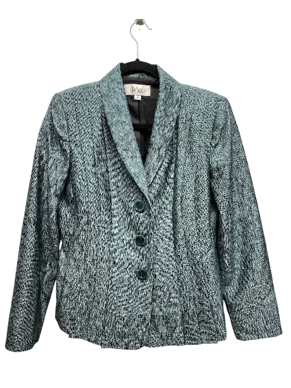 women's coats for winter weddingsBlazer By Le Suit In Green, Size: 8