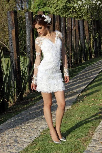 women's cotton dressesMini Lace Organza Satin Dress With Flower Embroideries