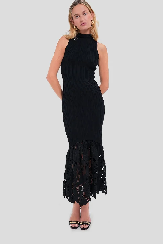 women's trendy dressesBlack Rhiannon Maxi Dress