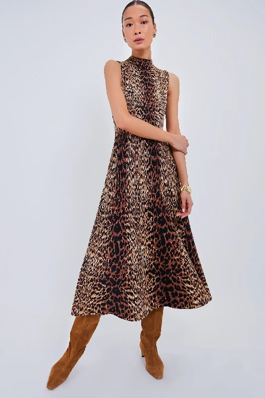 Sheath DressPrint Cheetah Brice Maxi Dress