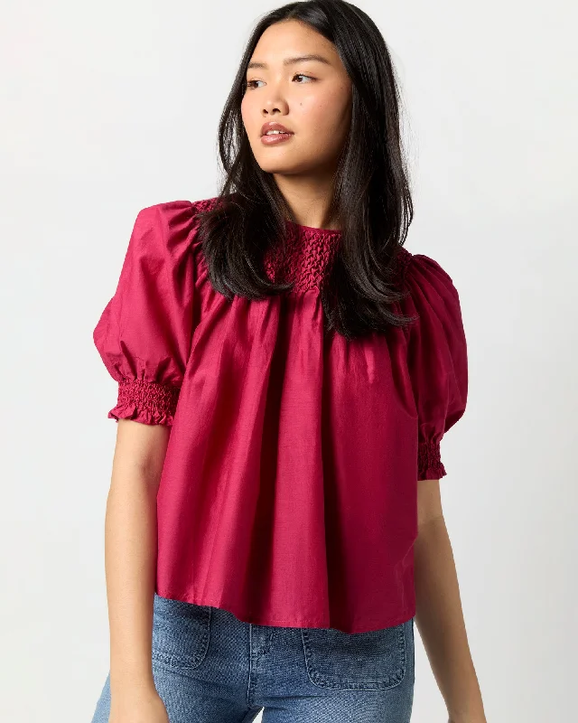 trendy women's topsAlita Top in Peony