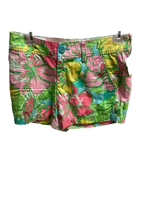 women's luxury shortsMulti-colored Shorts Lilly Pulitzer, Size 2