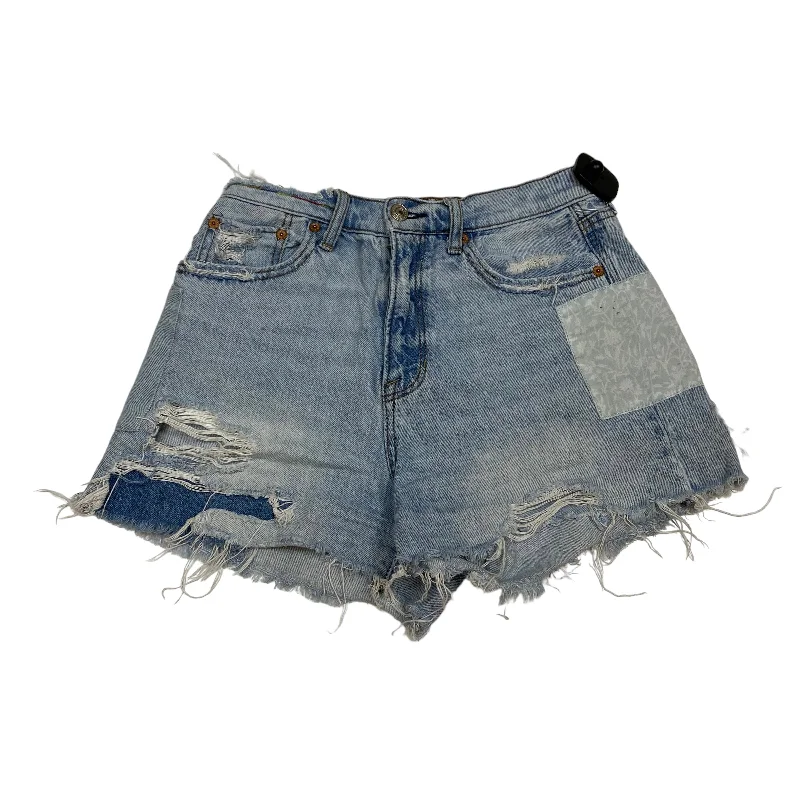 women's ripped shortsBlue Denim Shorts American Eagle, Size 4