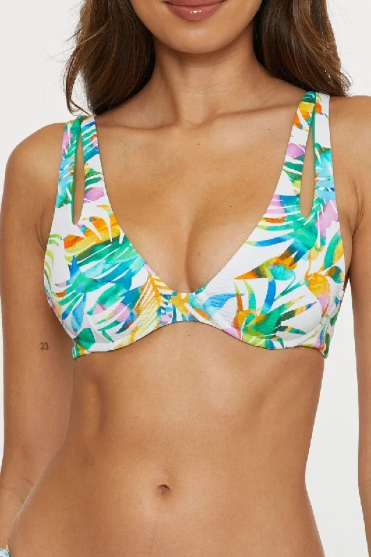 Mix-and-Match Female SwimwearBECCA ISLA VERDE UNDERWIRE HALTER