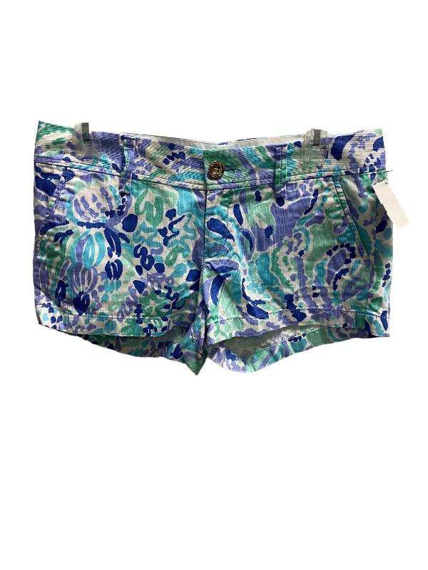 women's trendy shortsMulti-colored Shorts Lilly Pulitzer, Size 4