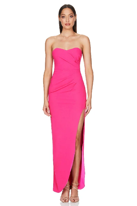 women's flutter-sleeved dressesCHERISH MAXI DRESS