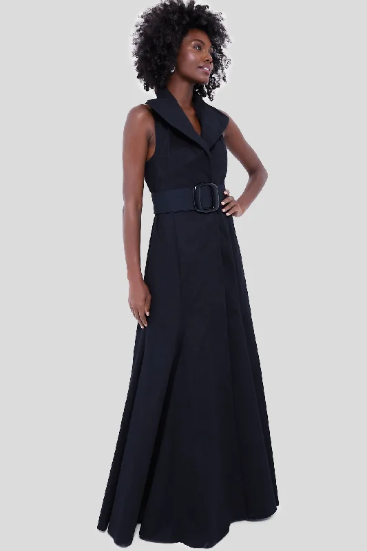 women's high-low dressesBlack Frances Maxi Dress