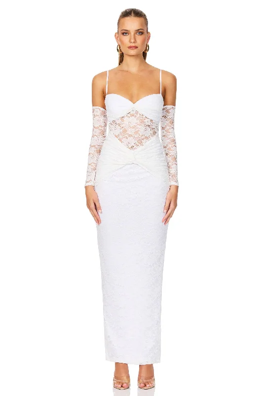 women's glam dressesLene Lace Maxi