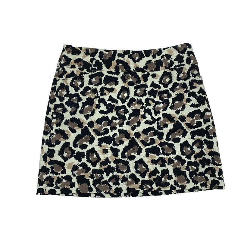 women's velvet mini skirtsAnimal Print Skirt Mini & Short Loft, Size 6