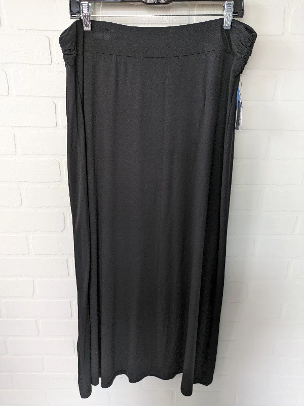 women's moisture-wicking formal skirtsBlack Skirt Maxi Liz Claiborne, Size 14