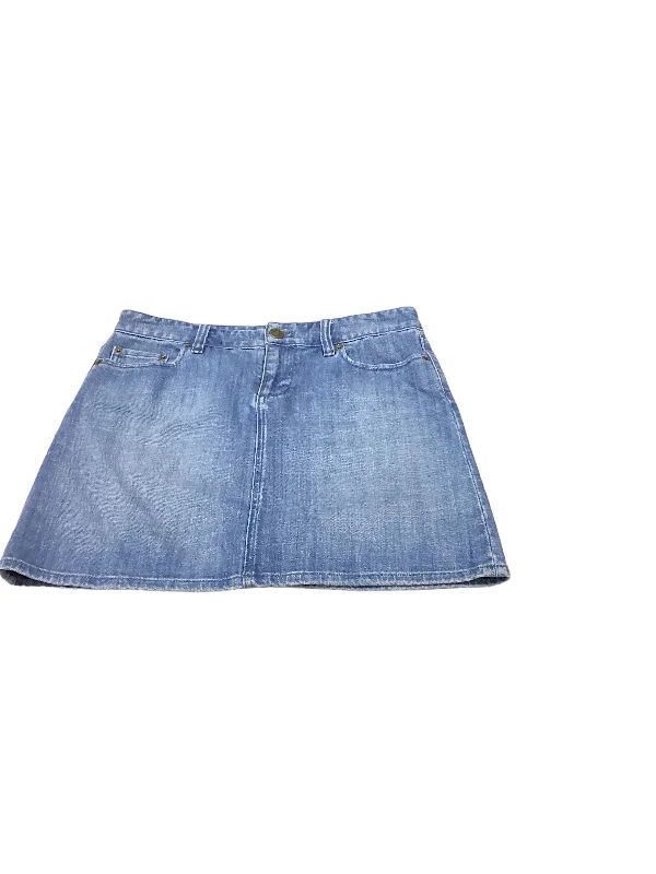 women's elastic-waisted skirts for pregnancyBlue Denim Skirt Mini & Short J. Crew, Size 2