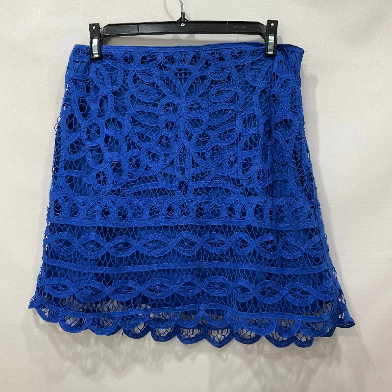 women's cool work skirtsBlue Skirt Mini & Short Lilly Pulitzer, Size S