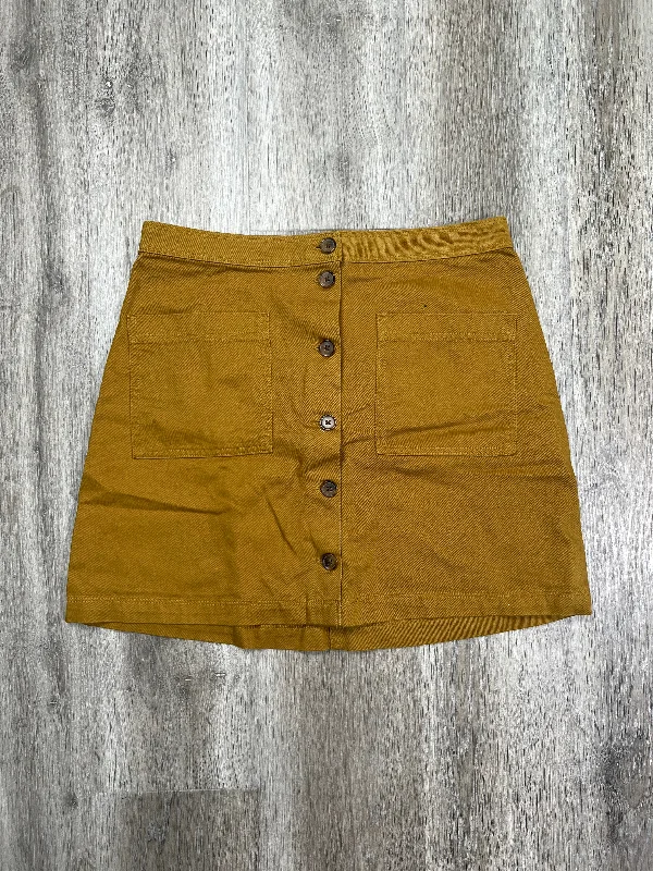 women's vintage leather skirtsBrown Skirt Mini & Short Old Navy, Size S