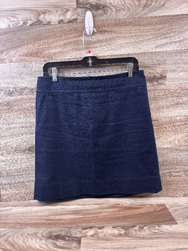 women's high-waisted skirtsNavy Skirt Mini & Short Talbots, Size 8petite