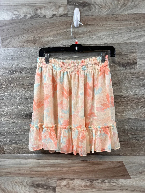 women's fall maxi skirtsPeach Skirt Mini & Short Lc Lauren Conrad, Size 4