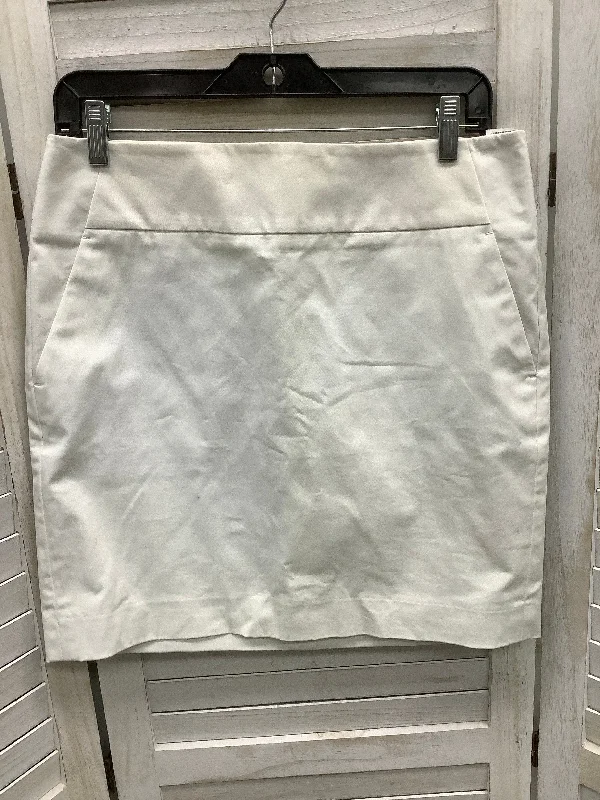 women's midi skirtsWhite Skirt Midi Ann Taylor, Size 6