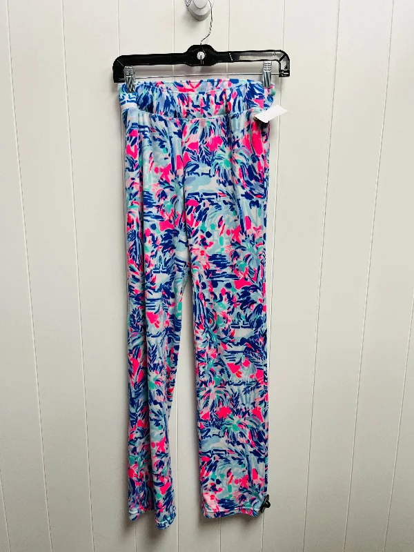 women's slim-fit pantsPants Lounge By Lilly Pulitzer In Blue & Pink, Size: Xs