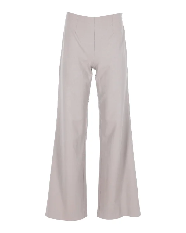 women's wide-leg pantsRalph Lauren Wide-Leg Pants in Beige Wool