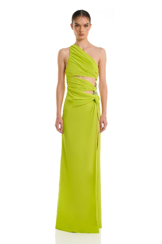 Button-Down DressArabella Gown - Lime