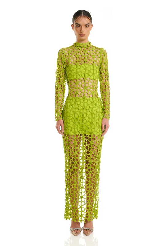 Bohemian DressKallum Dress - Lime