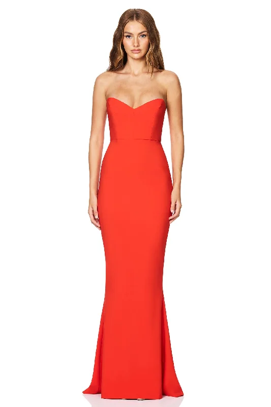 Vintage DressNookie Love Affair Gown - Tangerine