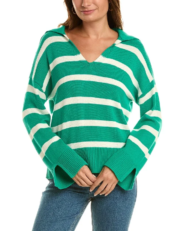 Cozy Sweaters525 America Stripe Sailor Pullover