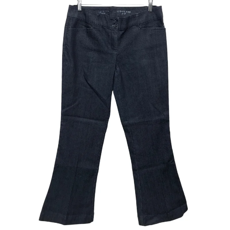 Jeans Flared By Limited In Blue Denim, Size: 6p