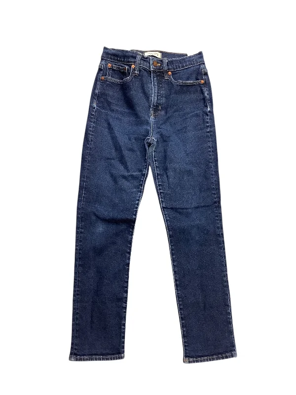 Jeans Skinny By Madewell In Blue, Size: 2