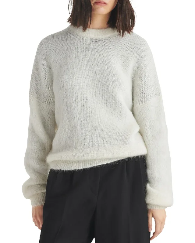 Thick Cashmere Sweatersrag & bone Lani Wool & Mohair-Blend Sweater