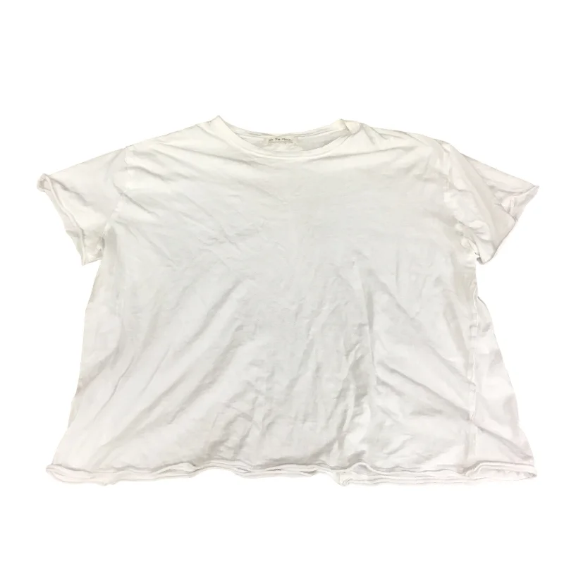 women's tops for those who want to add a pop of color to their outfitsTop Short Sleeve By We The Free In White, Size: M